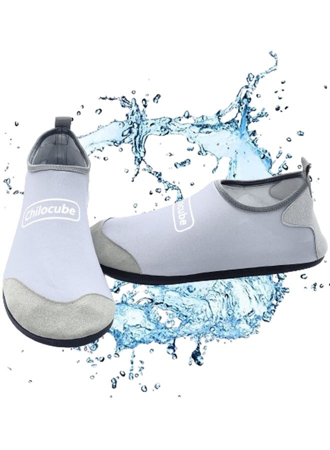 Generic Water Shoes Womens Mens Beach Shoes Quick-Dry Barefoot Aqua Shoes Socks Snorkeling Shoes Water Socks for Outdoor Beach Swim Surf Walking Yoga (F) - Image 1