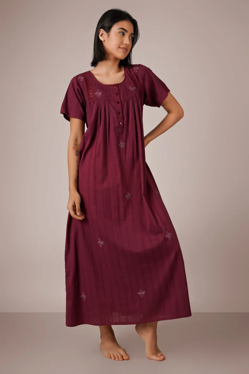 After Dark Fay, Purple Nightdress