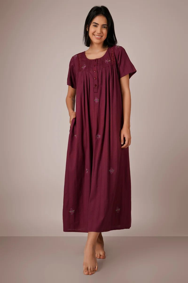 After Dark Fay, Purple Nightdress
