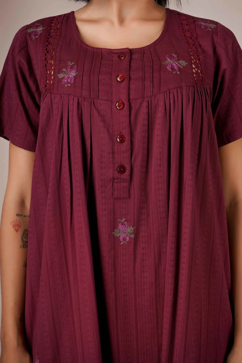 After Dark Fay, Purple Nightdress