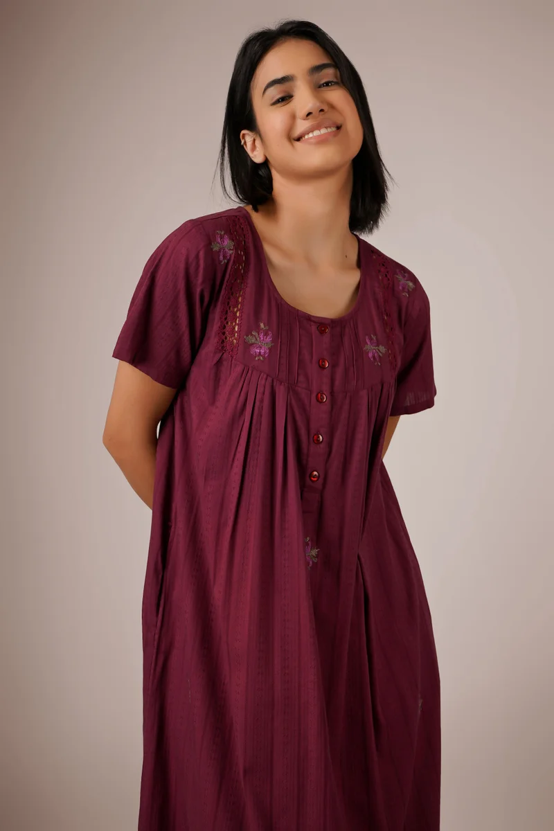 After Dark Fay, Purple Nightdress