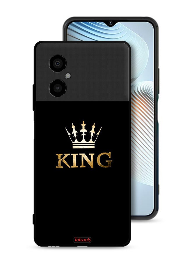 Tolwak Xiaomi Poco M4 5G Protective Case Cover King - Image 1