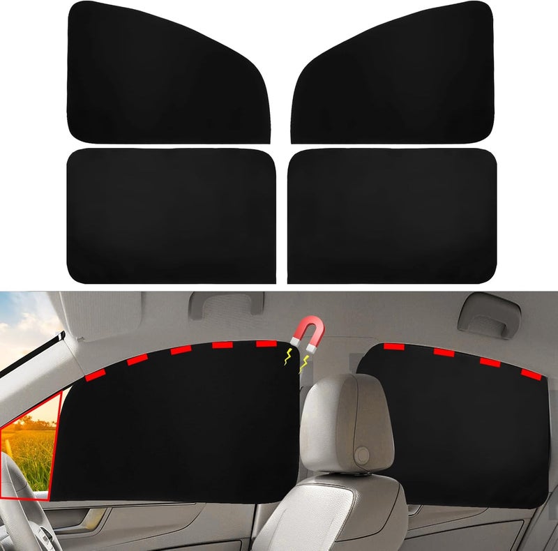 Ovege Magnetic Car Window Shades - 4 Piece Set - Image 1