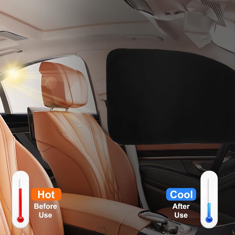 Ovege Magnetic Car Window Shades - 4 Piece Set - Image 5