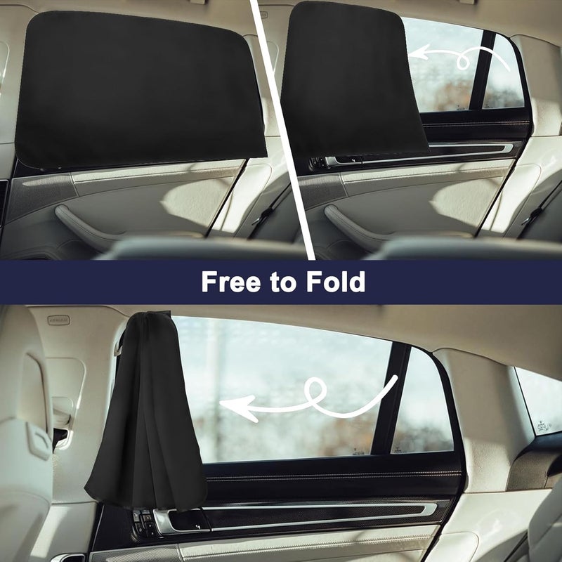 Ovege Magnetic Car Window Shades - 4 Piece Set - Image 4