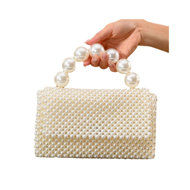Women's Beaded Crossbody Bag - Image 5