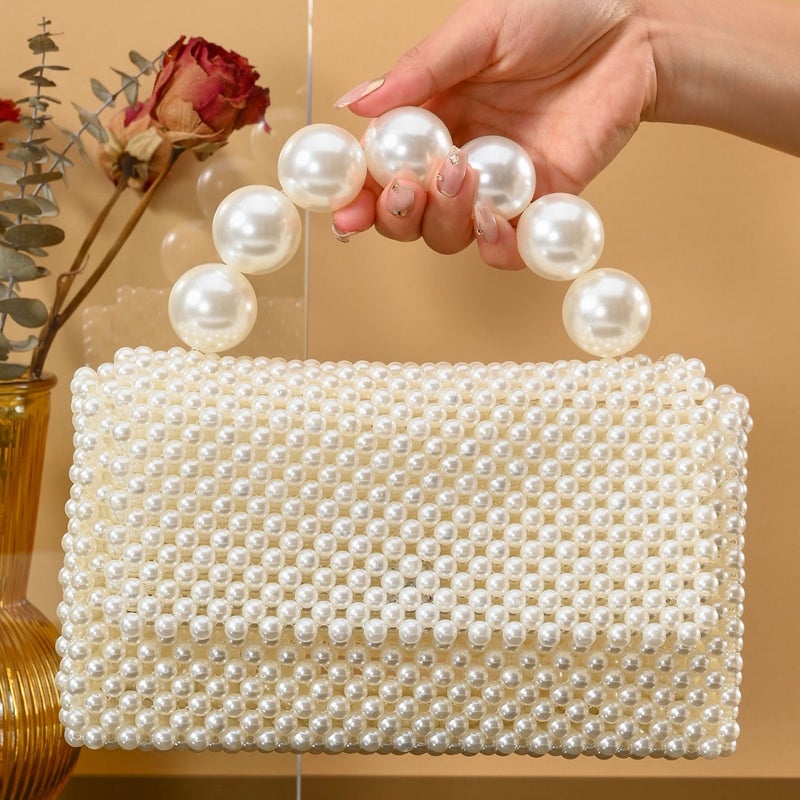 Women's Beaded Crossbody Bag - Image 2