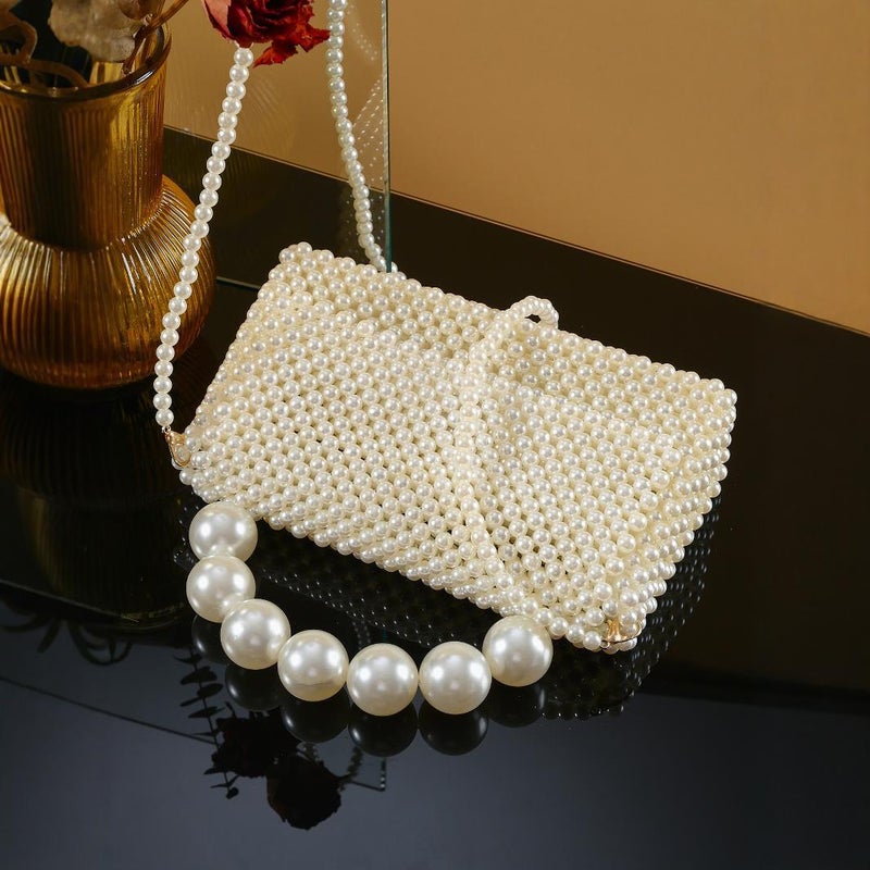 Women's Beaded Crossbody Bag - Image 4