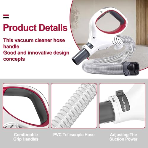 Rvanv Vacuum Replacement Part Hose HandleUpgraded Replacement Hose Handle fit Shark Rotator Professional LiftAway Vacuum NV500 NV501 NV502 NV503 NV504 NV505 NV510 NV552 UV560 - Image 3