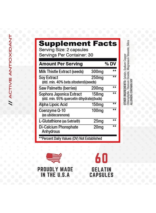 Purus Labs بورا لابز شيلد النشط لمضادات الأكسدة | مضادات أكسدة نباتية | 30 حصة، 60 كبسولة جيلاتينية - Image 3