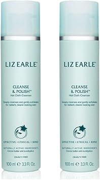 Liz Earle Naturally Active Cleanse Polish Hot Cloth Cleanser Cleanses and Gently Exfoliates for Smoother Clearer Skin 100mL TWIN PACK PACKING MAY VARY No Cloth - Image 3