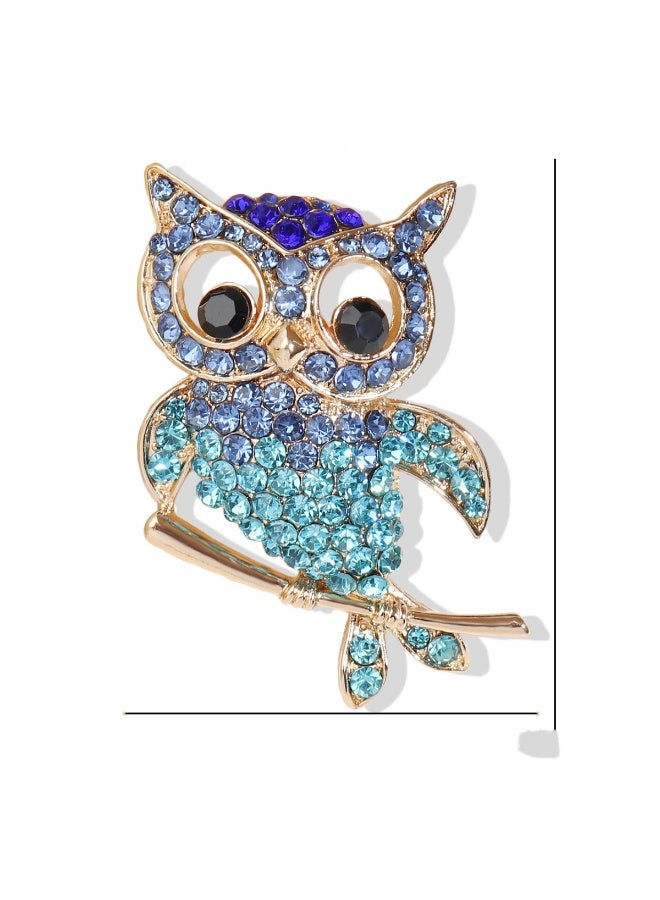 Mark Fairwhale New High-end Niche Cute Owl Women's Brooch