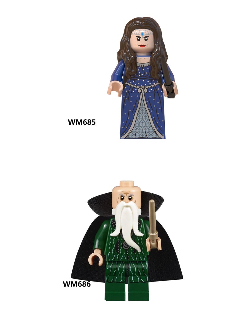 12-Piece Harry Potter Series Building Blocks Minifigures Toys Suitable For Boys Gifts Bag Pack - Image 4