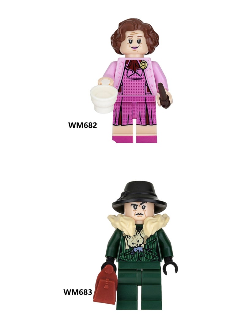 12-Piece Harry Potter Series Building Blocks Minifigures Toys Suitable For Boys Gifts Bag Pack - Image 3