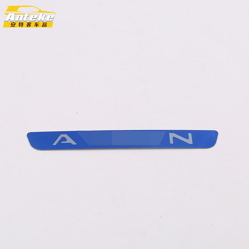 Suitable For 19 Asian Dragon Rear Guard Plate Sequins Asian Dragon Tailgate Trunk Protective Pedal Decoration Accessories - Image 1