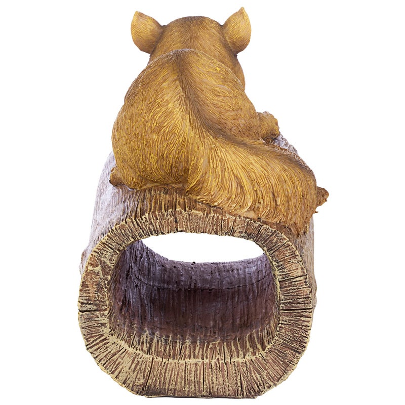 Design Toscano Jolly the Squirrel Gutter Guardian Downspout Statue - Image 4