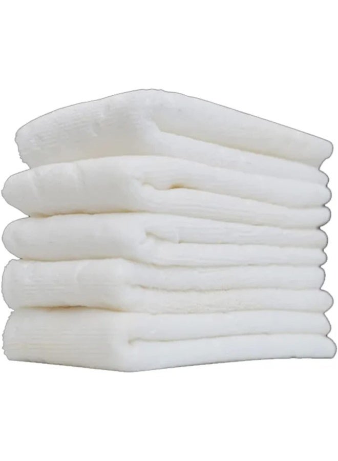 Zalcoon Refreshing Towel Wipes, Cotton Refreshment White Towels (50 Packs, 22x22cm) Mildly Scented Pre-moistened Towels to Use Hot or Cold - Lavender Scent - Image 5