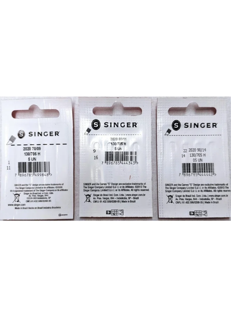 سينجر 9-11-14 Number Sewing Machine Needle Set of 3