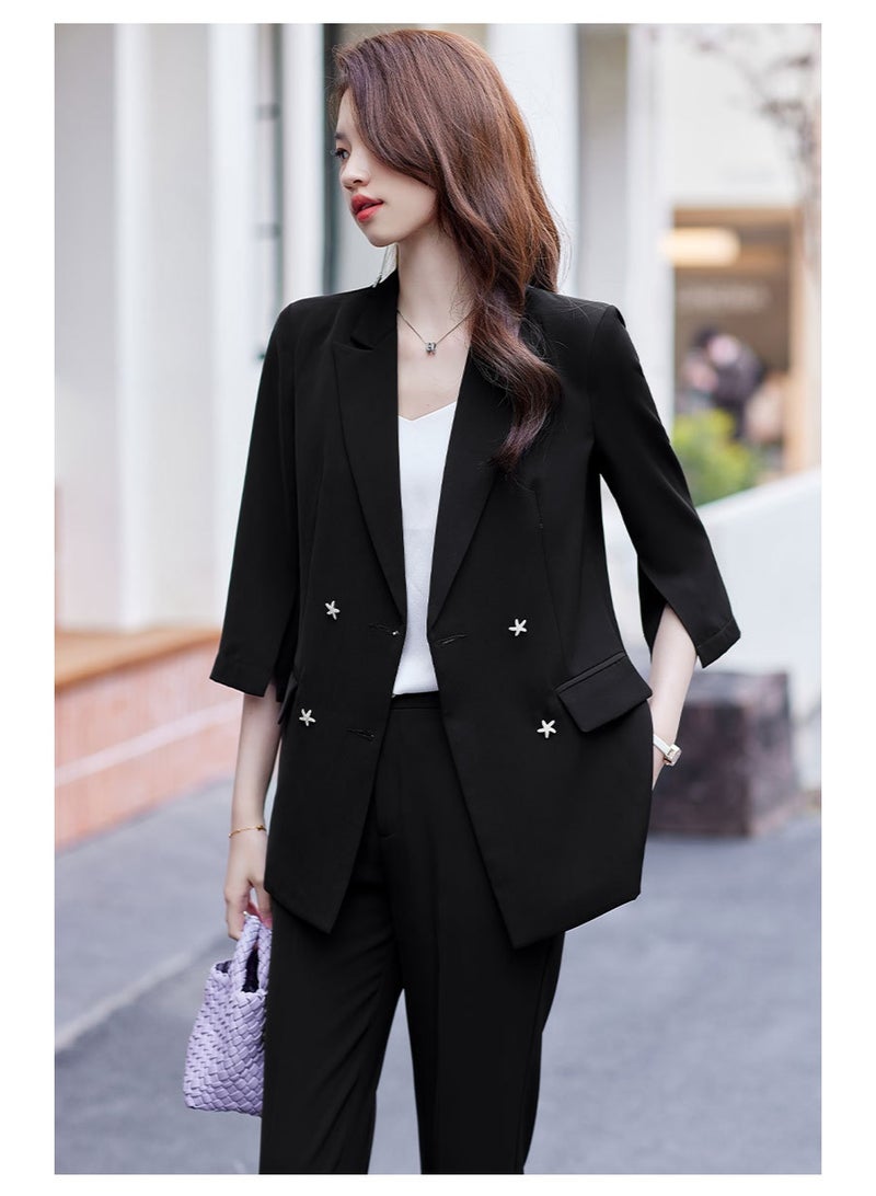 Shougu New Fashionable Casual Ms Suit Set  - Image 5