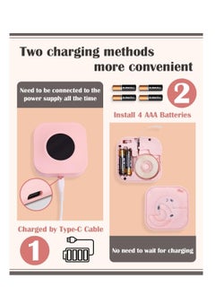 phomemo Label Maker Q30S Bluetooh Mini Label Maker Machine Portable Label Printer for Storage Name Document Label Compatible with iOS Android Pink  - Image 4