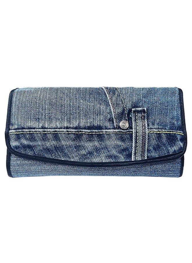 Upcycling Blue Denim Large Capacity Money Flap Roomy Long Wallet Purse For Women Bmw014 - pzsku/Z6B89CBA0A2D824289F86Z/45/_/1714993934/860fa75f-03ef-42f4-bc35-dd22380ab3ad