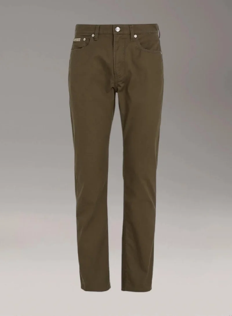 Calvin Klein Jeans  Straight Twill Trousers for Men | Best Price UAE
