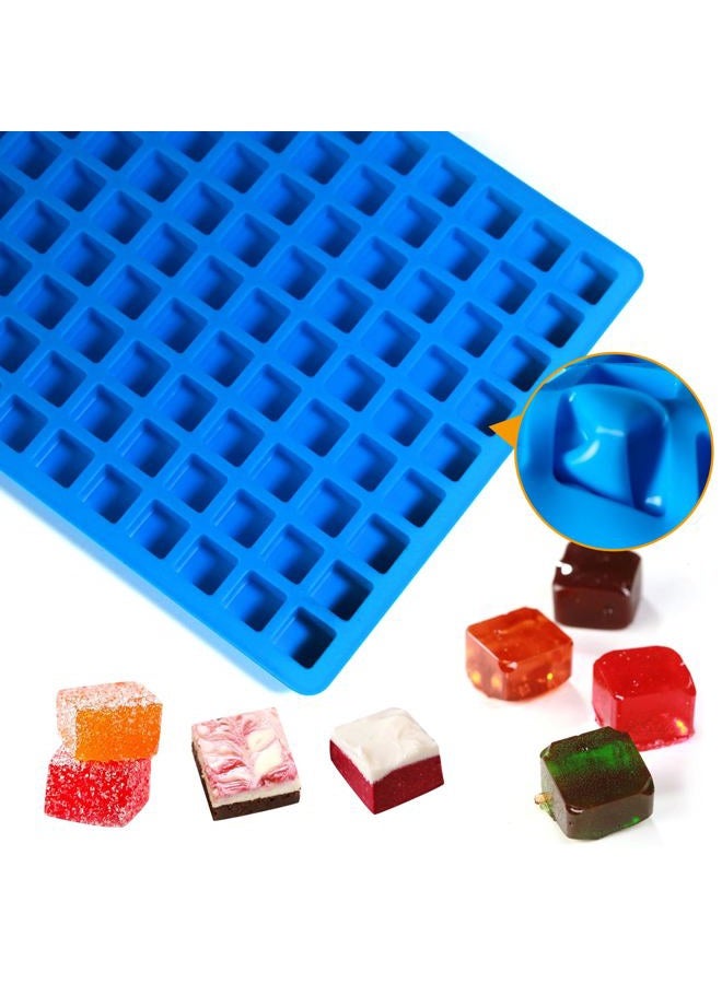 Sidosir 3Pcs Mini Square Caramel Candy Mold Silicone, 126-Cavity Gummy Silicone Molds for Fat Bombs, Chocolate Truffles Mold for Hard Candy, Ice Cube,Jelly - Image 4