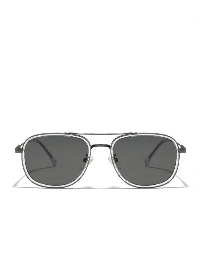 30Sundays Nostalgia,Men Sunglasses, Rectangle Sunglasses, UV Protection: UV400 (Grey,Grey)