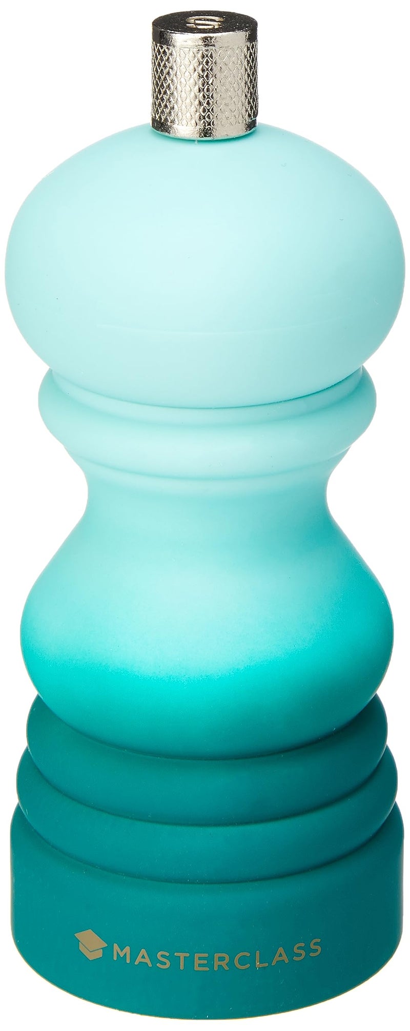 Master Class MasterClass Pepper Mill or Salt Grinder with Interchangeable Cap Plastic Green Ombr 12 cm