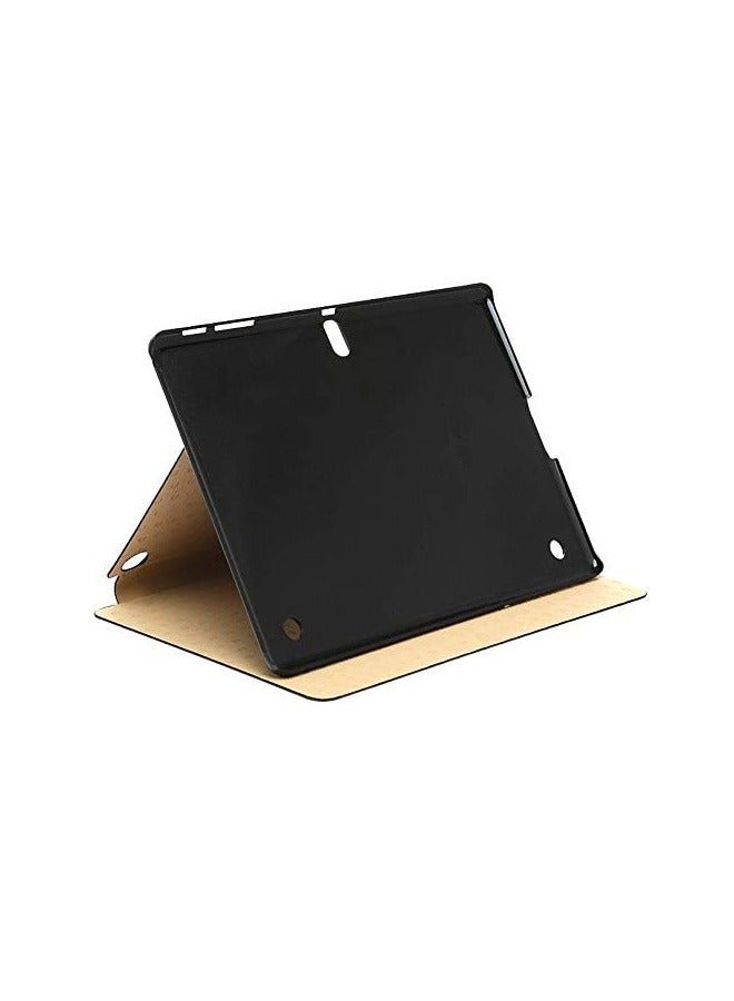 Kaku Folio Protection Cover for Samsung Galaxy Tab S 10.5 (SM-T800) – 10.5 Inch, Slim and Durable Black PU Leather Case with Viewing Stand, Shockproof and Scratch-Resistant - Image 3