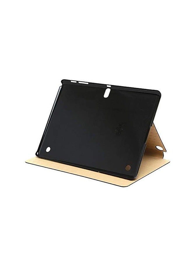 Kaku Folio Protection Cover for Samsung Galaxy Tab S 10.5 (SM-T800) – 10.5 Inch, Slim and Durable Black PU Leather Case with Viewing Stand, Shockproof and Scratch-Resistant - Image 4
