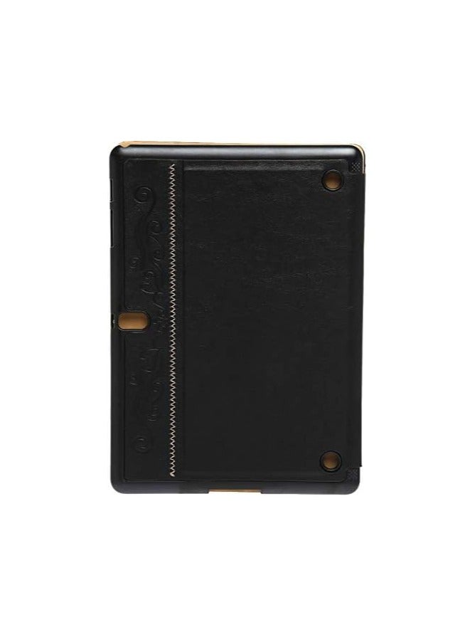 Kaku Folio Protection Cover for Samsung Galaxy Tab S 10.5 (SM-T800) – 10.5 Inch, Slim and Durable Black PU Leather Case with Viewing Stand, Shockproof and Scratch-Resistant - Image 5