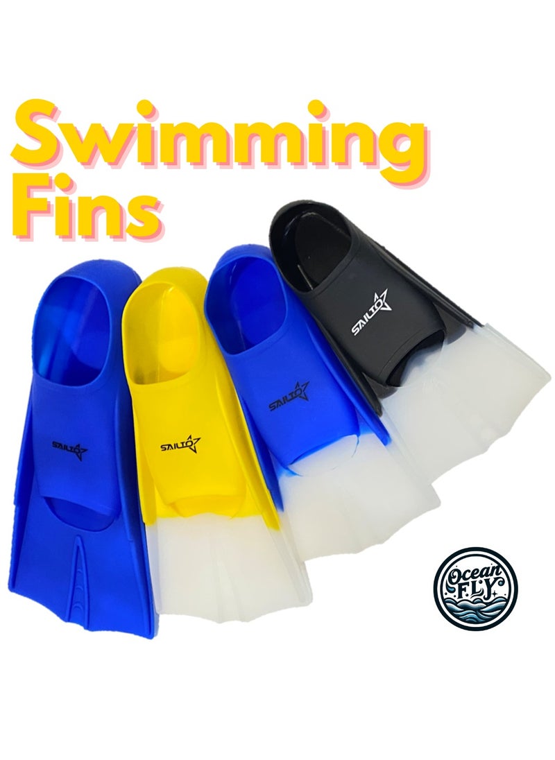 oakura Sailto Swim Training Fins – Premium Silicone Fins For Kids, Teens, And Adults – Perfect For Enhanced Swimming Performance!  - Image 4