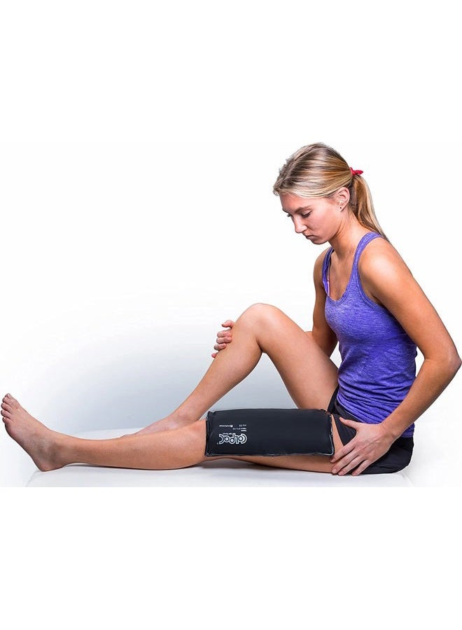 7AM2M ColPac - Reusable Gel Ice Pack - Black Polyurethane - Standard - 10 in x 13.5 in - Cold Therapy - Knee, Arm, Elbow, Shoulder, Back - Aches, Swelling, Bruises, Sprains, Inflammation  - Image 3