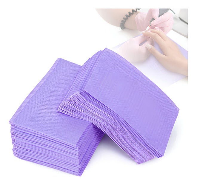 Disposable Dental Nail Field Towel 50 Piece Mat Aaa