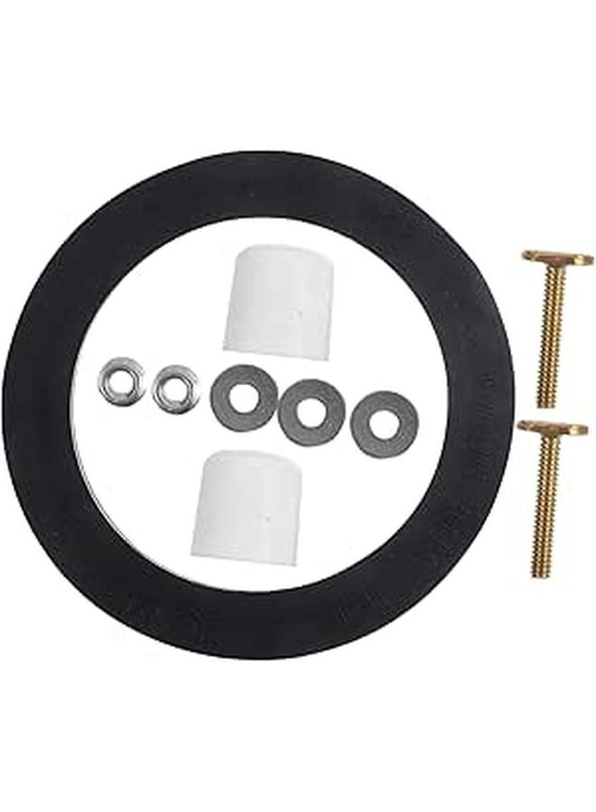Rv Toilet Seal Ring Replacement Kit Durable Rubber Flush Seal Leak Proof Connection - Image 1