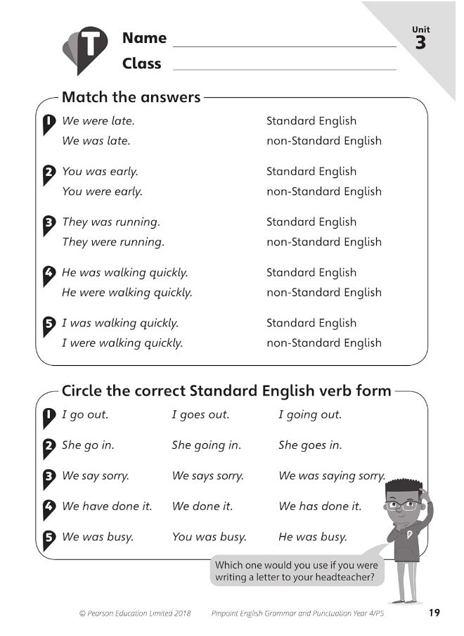 null - Pinpoint English Grammar and Punctuation Year 4: Photocopiable Targeted Practice - Image 1