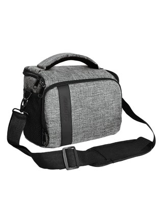 BL-26 GRAY Messenger CANVAS DSLR Camera Bag Urban Life Shoulder Case for Nikon Sony Canon Olympus Pentex Interchangeable Mirrorless Micro 4/3 Full Frame Lens Digital SLR - pzsku/Z6B8A7222DBE61C4409ACZ/45/_/1659109125/9a832dfe-540f-4287-8903-1877bd975b7d