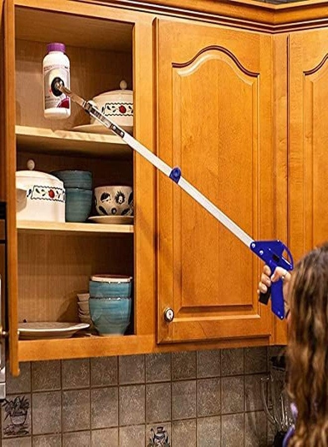 TONSYLPick up Helping Hand Grabber Reach Arm Extension Tool Ratcheting Grabber Reaching Aid Grabbing Reaching Pick Up Tool Heavy Duty Aluminum,Foldable Reacher Grabber Pickup Tool Gripper - Image 4