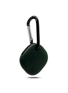 Ecosystem Silicone Case with Key Ring Bag Charm Clip Compatible with Sam Sung Galaxy SmartTag,1 Pack