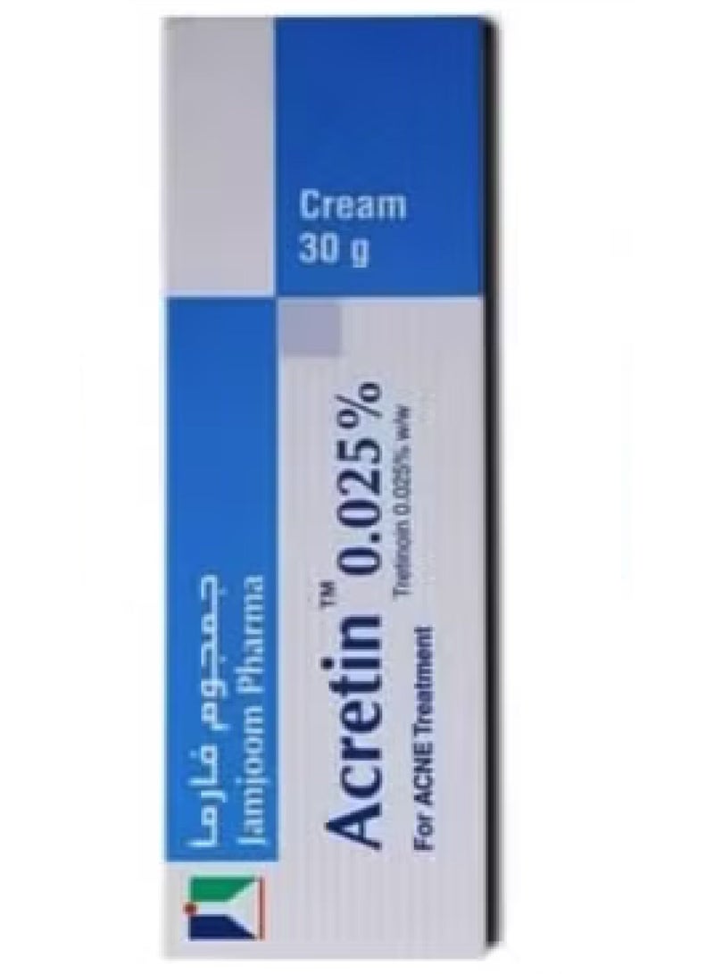 Acretin Cream 0.025% - 30 g - Image 1