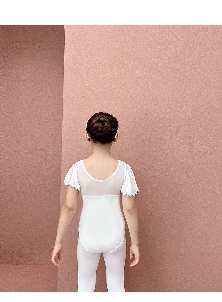 Loquat Squality Ballet Dance Tutu Dress For Girls White - Image 2