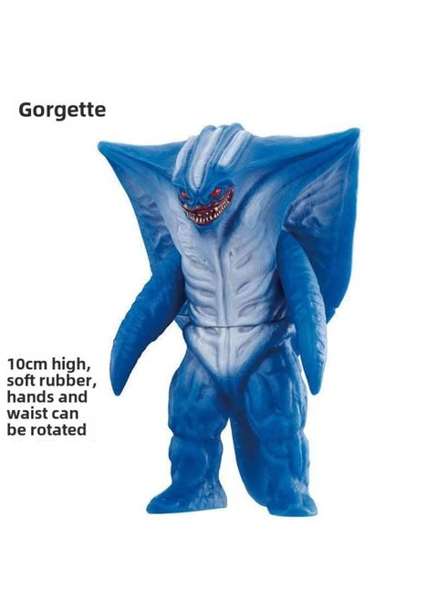 Monster Small Size Toys Ultraman Monster Soft Glue Not Bad Night Market Scenic Spot Stall Boys Toys-Colour:Trumpet Plus Zot