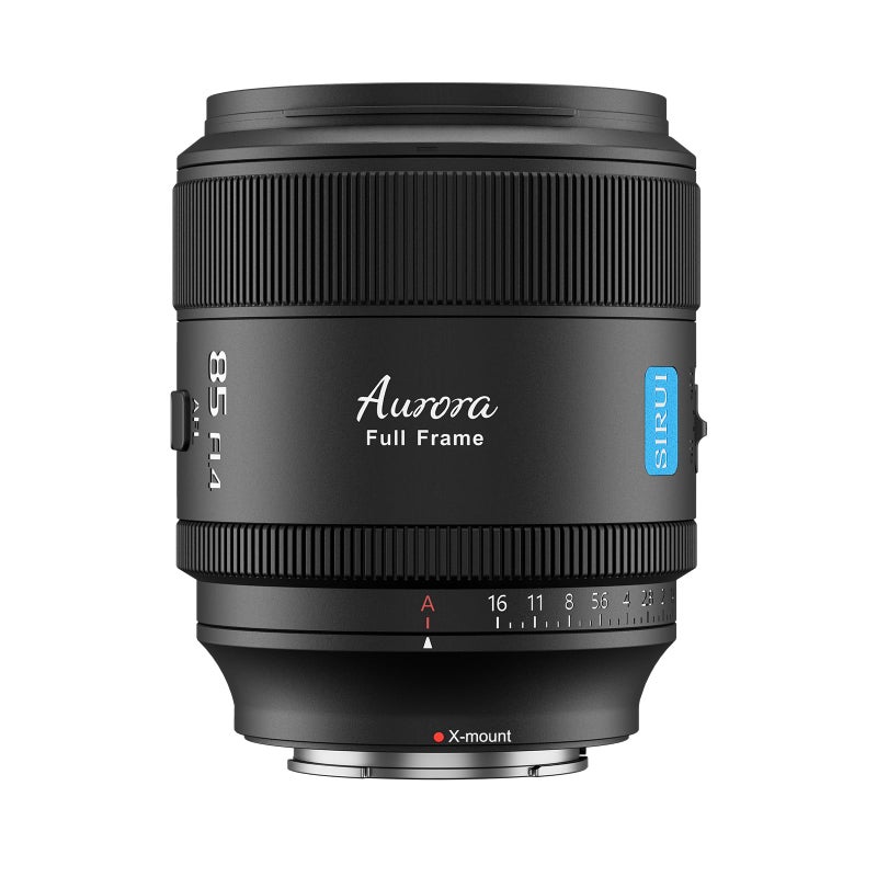 SIRUI Aurora 85mm F14 Full Frame Auto Focus Lens Telephoto Prime Portrait Lens for X Mount Cameras Black - Image 2