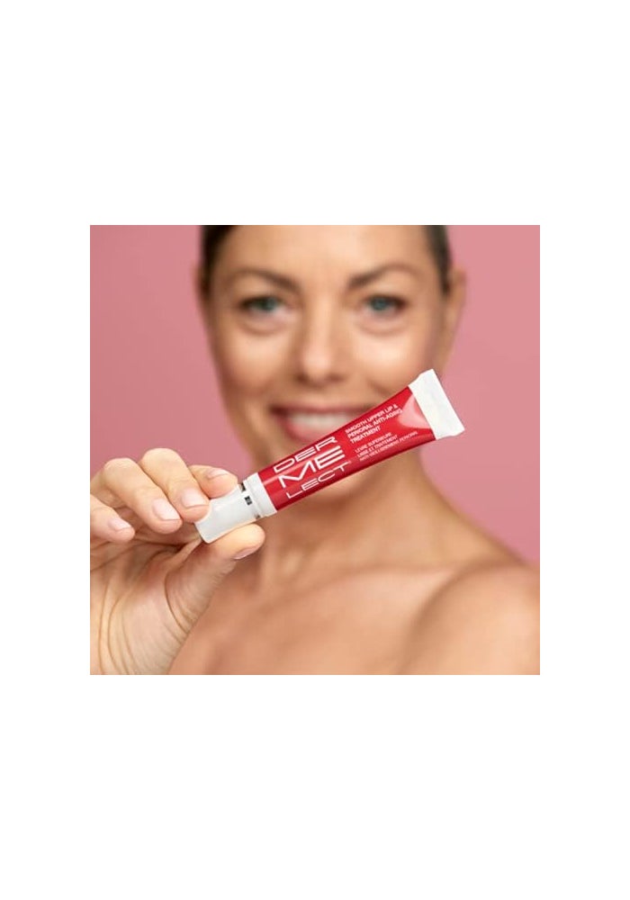 DERMELECT COSMECEUTICALS Smooth Upper Lip & Perioral Anti-Aging Treatment - 0.5 oz (15 ml) for Vertical Lip Lines & Discoloration - Image 5