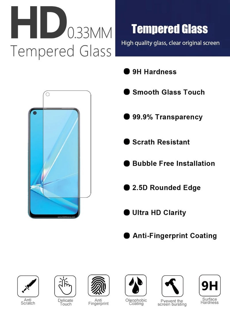 Super Tempered Glass Screen Protector Clear Designed For Oppo A92 Full Screen Coverage And Bubble Free - Image 5