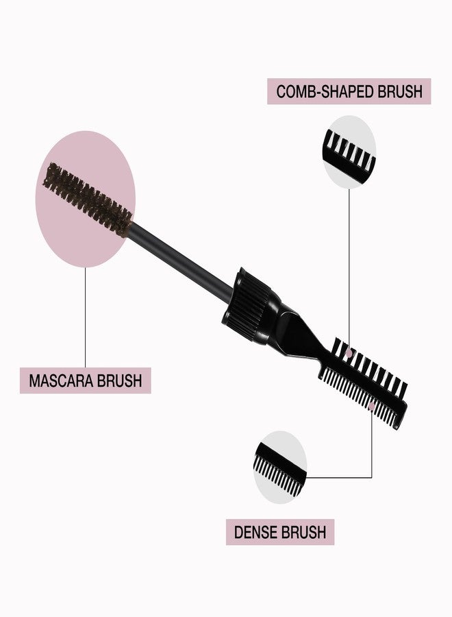 GEUUFEA Hair Mascara for Gray Hair, 3 In 1 Hair Color Concealer Stick with Precision Applicator, Temporary Hairline Filler, Multi-Purpose Mascara for Eyebrow and Beard（Dark Brown） - Image 4