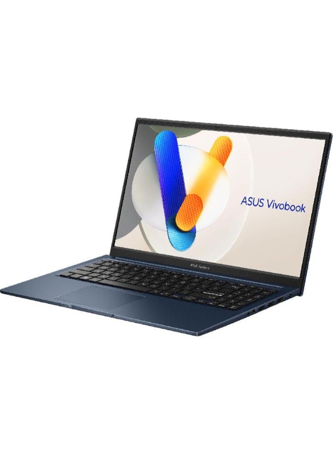 أسوس كمبيوتر محمول VivoBook X1504VA-NJ121W بشاشة مقاس 15.6 بوصة ومعالج Core i7-1355U وذاكرة وصول عشوائي 16 جيجابايت ومحرك أقراص SSD سعة 512 جيجابايت وبطاقة رسومات Intel Iris XE وWindows 11 - Image 3