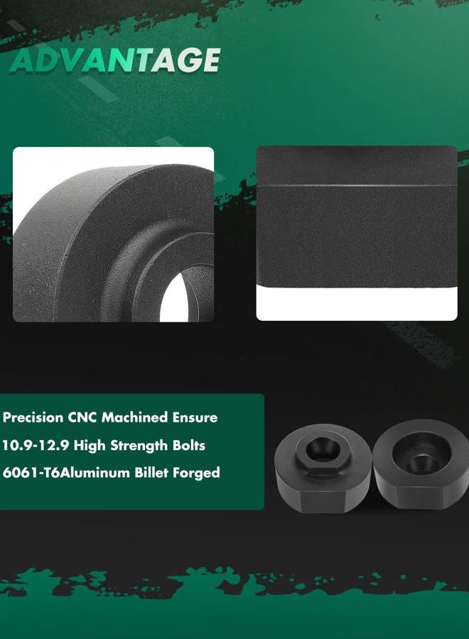 SCITOO 2 inch Front Leveling lift kit for Ford 1983-2018 Lift Strut Spacer Compatible for Ford Bronco II 2.3L 1985-1986 Front Lift Spacers - Image 3