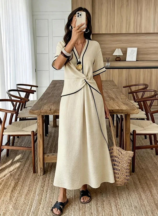 Take Two Women'S Solid Color Loose Dress
